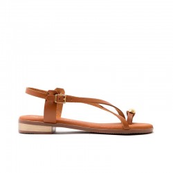 Sandalias Planas Oh My Sandals 5863 Mujer Cuero