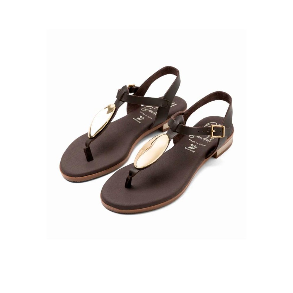Sandalias Planas Oh My Sandals 5875 Mujer Marron
