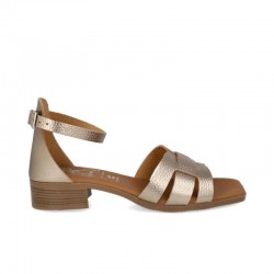 Sandalias de Tacón Oh My Sandals 5881 Mujer Oro