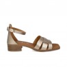 Sandalias de Tacón Oh My Sandals 5881 Mujer Oro