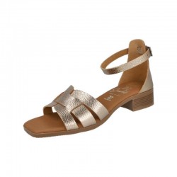 Sandalias de Tacón Oh My Sandals 5881 Mujer Oro