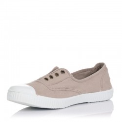 Zapatillas Lona Victoria 106623 Mujer Beig