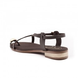 Sandalias Planas Oh My Sandals 5863 Mujer Marron