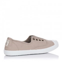 Zapatillas Lona Victoria 106623 Mujer Beig