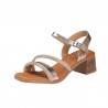 Sandalias de Tacón Oh My Sandals 5905 Mujer Oro