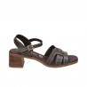 Sandalias de Tacón Oh My Sandals 5903 Mujer Marron