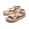 Sandalias Planas Mujer D.franklin Dfsh361014 Oro
