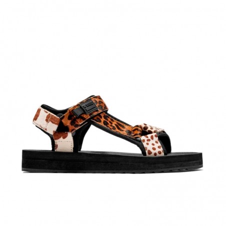 Sandalias Planas Mujer D.franklin Dfsh361017 Negro