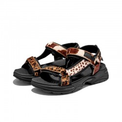 Sandalias Planas Mujer D.franklin Dfsh406008 Negro