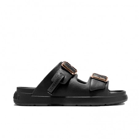 Sandalias Planas Mujer D.franklin Dfsh413001 Negro