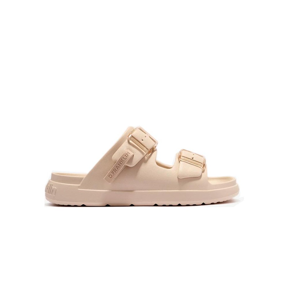Sandalias Planas Mujer D.franklin Dfsh413003 Beig