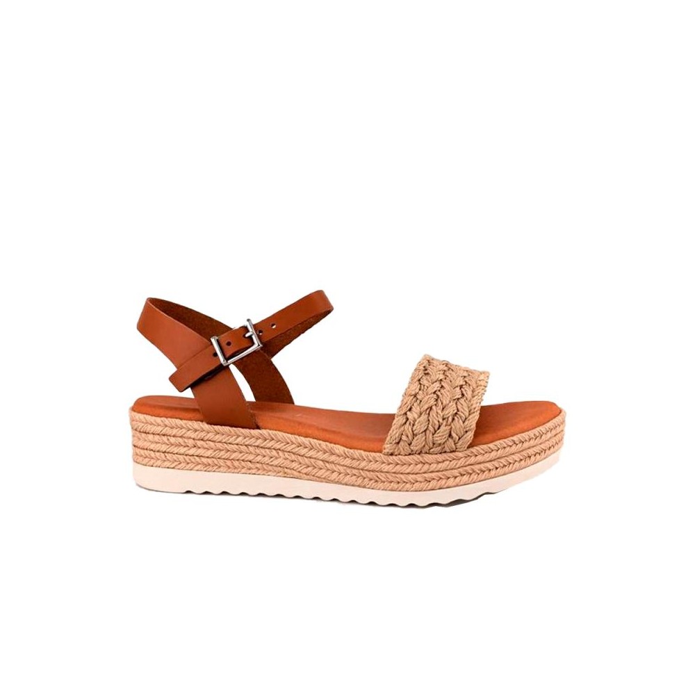 Sandalias Planas Oh My Sandals 6013 Mujer Cuero