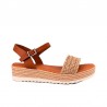 Sandalias Planas Oh My Sandals 6013 Mujer Cuero