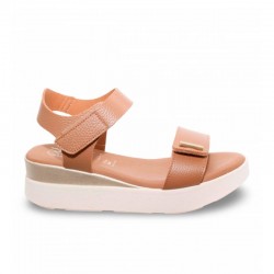 Cuñas Oh My Sandals 5965 Mujer Taupe
