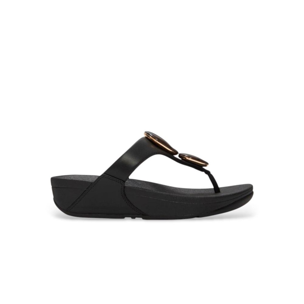 Cuñas Mujer Fitflop W Lulu Marbled Negro
