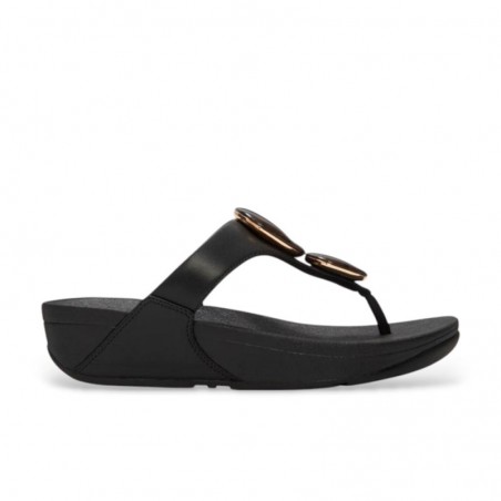 Cuñas Mujer Fitflop W Lulu Marbled Negro