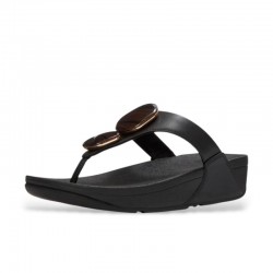 Cuñas Mujer Fitflop W Lulu Marbled Negro