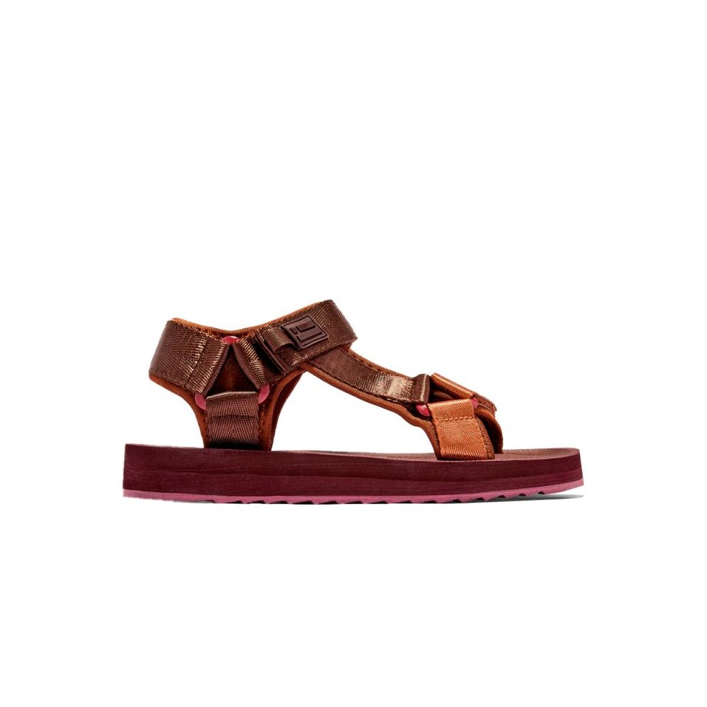 Sandalias Planas Mujer D.franklin Dfsh361015 Marron