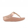 Sandalias Planas Mujer Fitflop Halo Bead-Circle Oro