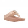 Sandalias Planas Mujer Fitflop Halo Bead-Circle Oro