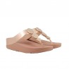 Sandalias Planas Mujer Fitflop Halo Bead-Circle Oro