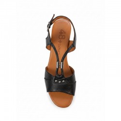 Sandalias de Tacón Mujer 48 Hours 5105 Negro