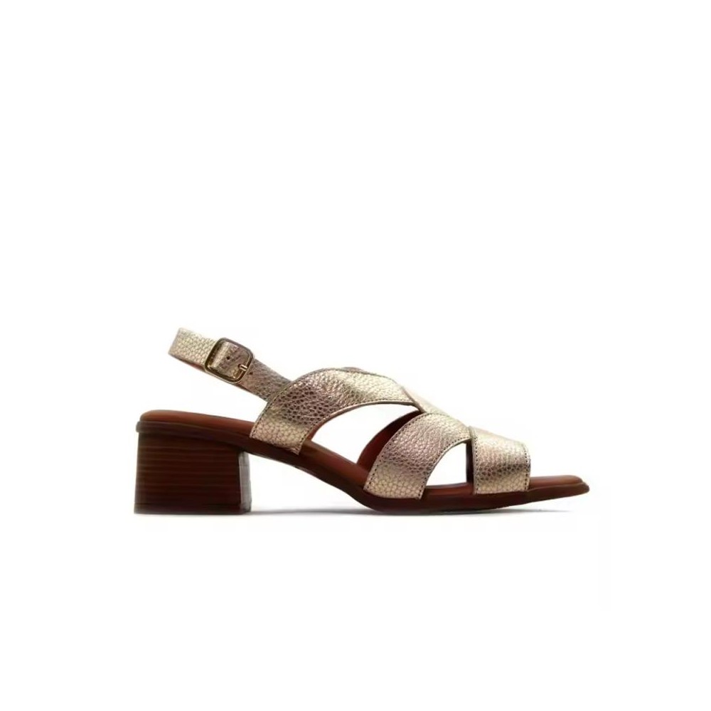 Sandalias de Tacón Mujer Zapp 2735 Oro
