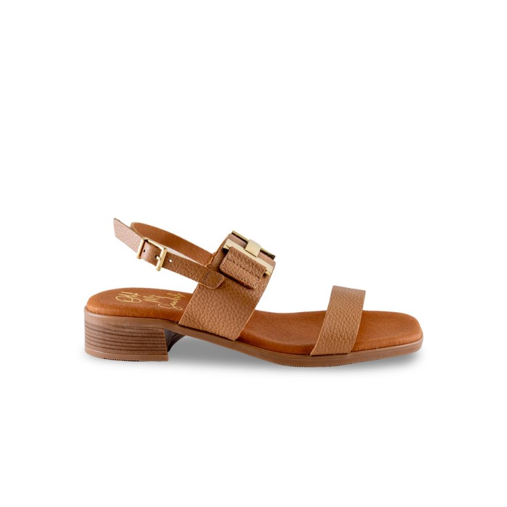 Sandalias de Tacón Mujer Oh My Sandals 5892 Marron