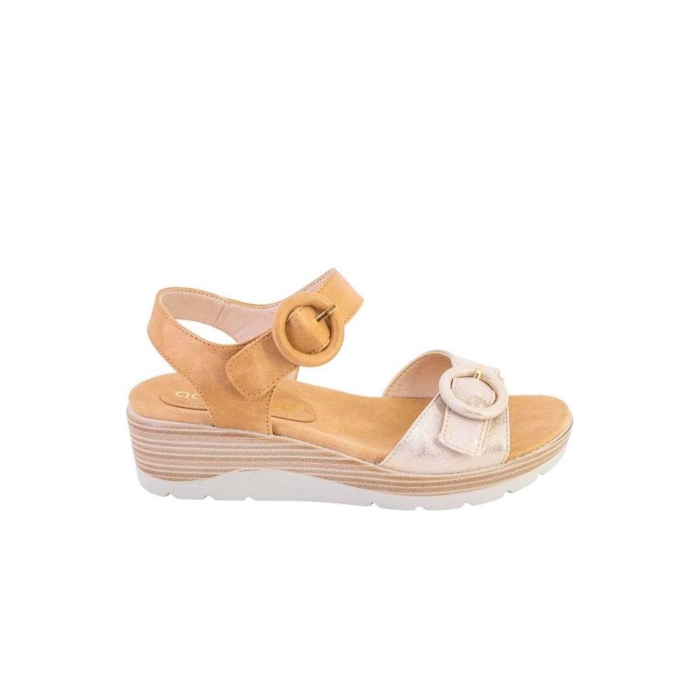 Cuñas Mujer Zapp 30142 Cuero