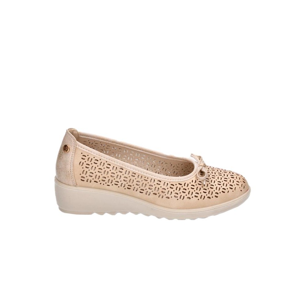 Zapatos Planos Mujer Zapp 30120 Oro