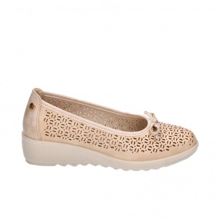 Zapatos Planos Mujer Zapp 30120 Oro