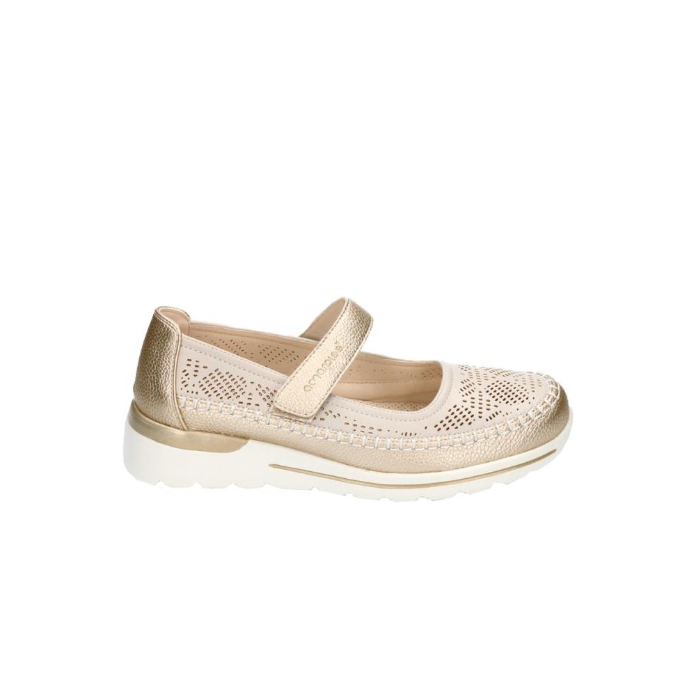 Zapatos Planos Mujer Zapp 30064 Oro