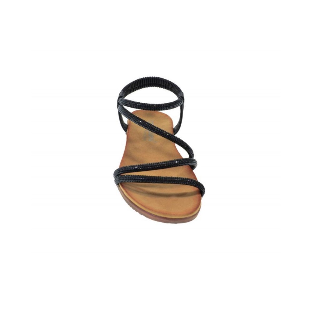 Sandalias Planas Mujer Zapp 30237 Negro
