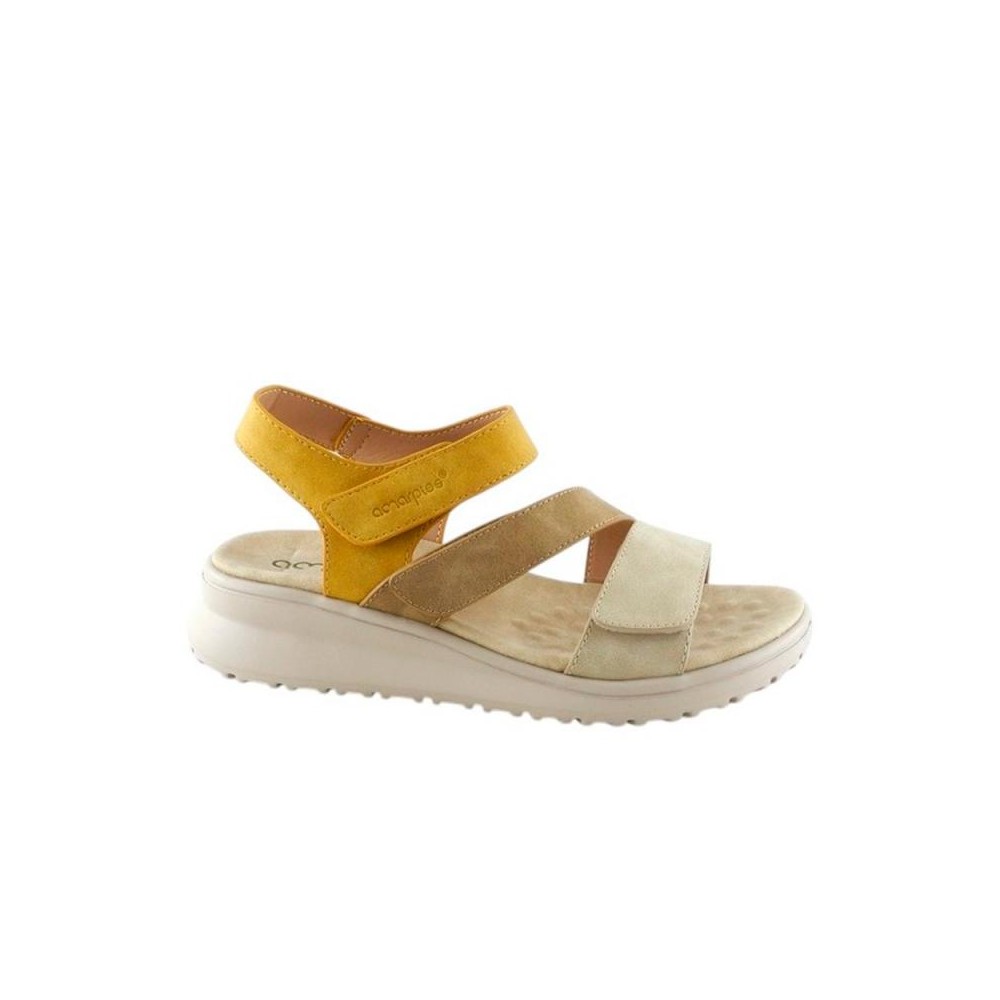 Sandalias Planas Mujer Zapp 30157 Mostaza