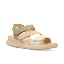 Sandalias Planas Mujer Zapp 30157 Kaki
