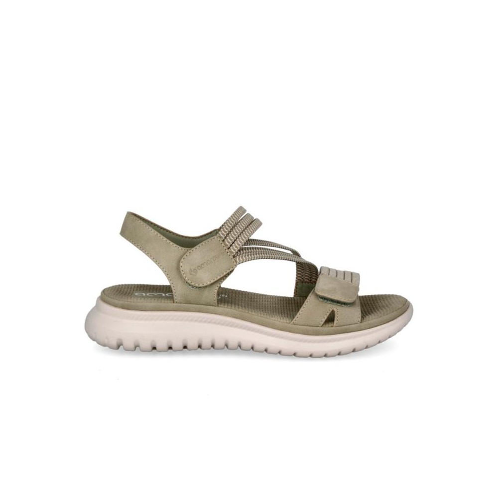 Sandalias Planas Mujer Zapp 30161 Verde