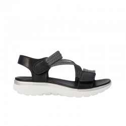 Sandalias Planas Mujer Zapp 30161 Negro