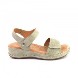 Sandalias Planas Mujer Zapp 30208 Kaki