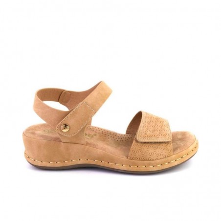 Sandalias Planas Mujer Zapp 30208 Camel