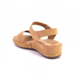 Sandalias Planas Mujer Zapp 30208 Camel