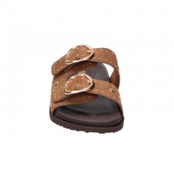 Sandalias Planas Mujer Mustang 55500 Cuero