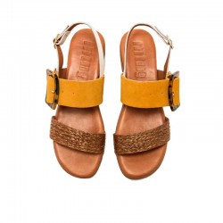Sandalias de Tacón Mujer Mustang 55929 Cuero