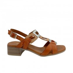 Sandalias de Tacón Mujer 48 Hours 5604 Cuero