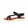 Sandalias Planas Mujer Kangaroos K072 Negro