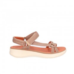 Sandalias Planas Mujer Kangaroos K072 Beig