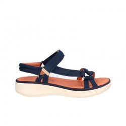 Sandalias Planas Mujer Kangaroos K072 Marino