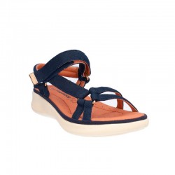 Sandalias Planas Mujer Kangaroos K072 Marino