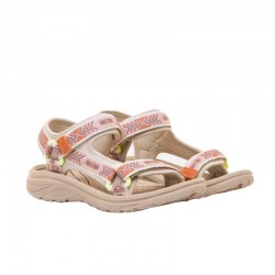 Sandalias Planas Mujer Mustang 60804 Rosa
