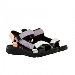 Sandalias Planas Mujer Mustang 60804 Azul