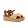 Cuñas de Esparto Mujer Mustang 59553 Natural